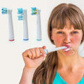 12-Pack: Clean Replacement Electric Toothbrush Heads by DailySale