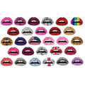 12-Pack: Colorful Temporary Lip Tattoo Set by DailySale
