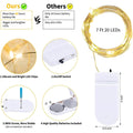 12-Pack: Led Fairy Lights Battery Operated String Lights by DailySale