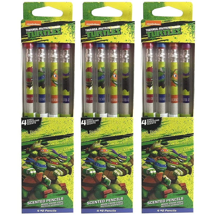 12-Pack: No 2 Scented Teenage Mutant Ninja Turtles Smencils by DailySale