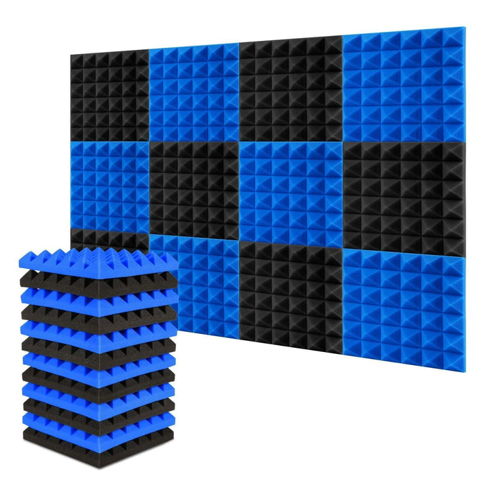 12-Pack: Sound Absorbing Foam for Recording Studio by DailySale