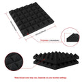 12-Pack: Sound Absorbing Foam for Recording Studio by DailySale