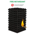 12-Pack: Sound Absorbing Foam for Recording Studio by DailySale