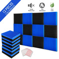 12-Pack: Sound Proof Padding Acoustic Foam Panels by DailySale