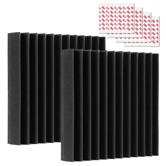 12-Pack: Sound Proof Padding Soundproof Foams by DailySale