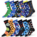 12-Pair: Robert Shweitzer Colorful Dress Socks for Men by DailySale