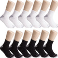 12-Pairs: U.S. ARMY Tri-Blend Socks by DailySale