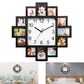 12-Picture Display Wall Clock by DailySale