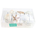 12-Piece: AGPTEK Decorative Seashell Shower Curtain Hooks by DailySale