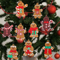 12-Piece: Gingerbread Man Ornaments by DailySale