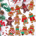 12-Piece: Gingerbread Man Ornaments by DailySale