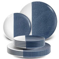 12-Piece: HITECLIFE Dinner Plates Set by DailySale