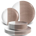 12-Piece: HITECLIFE Dinner Plates Set by DailySale