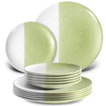 12-Piece: HITECLIFE Dinner Plates Set by DailySale