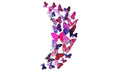 12-Piece Set: 3D Butterfly Magnets - Assorted Colors by DailySale