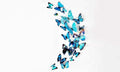 12-Piece Set: 3D Butterfly Magnets - Assorted Colors by DailySale