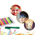 12-Piece: Washable Face Paint Crayons by DailySale