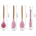 12-Piece: Wood Handle Silicone Kitchenware by DailySale