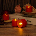 12-Pieces: Amber Yellow LED Tealight Flameless Candles with Timer by DailySale