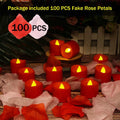 12-Pieces: Amber Yellow LED Tealight Flameless Candles with Timer by DailySale