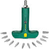 12-Pieces: AUTLEAD Torque Screwdriver, T-shape Torque Wrench