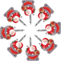 12-Pieces: Christmas Shower Curtain Anti-Rust Hooks by DailySale