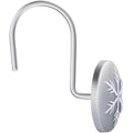 12-Pieces: Christmas Snowflake Anti-Rust Round Shower Curtain Hooks by DailySale