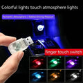 12-Pieces: Colorful Lights Car USB Atmosphere Lights by DailySale