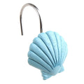 12-Pieces: Seashell Shower Curtain Hooks Bathroom Beach Shell by DailySale