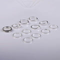 12-Pieces Set: Silver Rings for Teen by DailySale