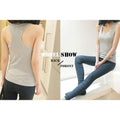 12-Pieces: Women Ribbed Racerbacks Fitness Yoga Sleeveless Tank Top by DailySale