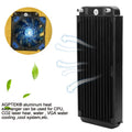 12 Pipe Aluminum CPU CO2 Laser Water Cool System Computer R240 by DailySale