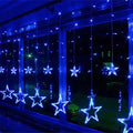 12 Stars 138 LED Curtain String Lights by DailySale