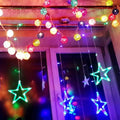12 Stars 138 LED Curtain String Lights by DailySale