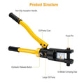 12 Ton Hydraulic Wire Crimper by DailySale