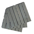 12" x 12" Square Teak Interlocking Deck Tiles by DailySale