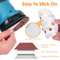 120-Pack: 5-Inch 8 Hole Round Sandpapers by DailySale