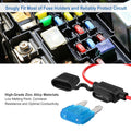120-Pieces: Mini Auto Blade Fuse Set by DailySale