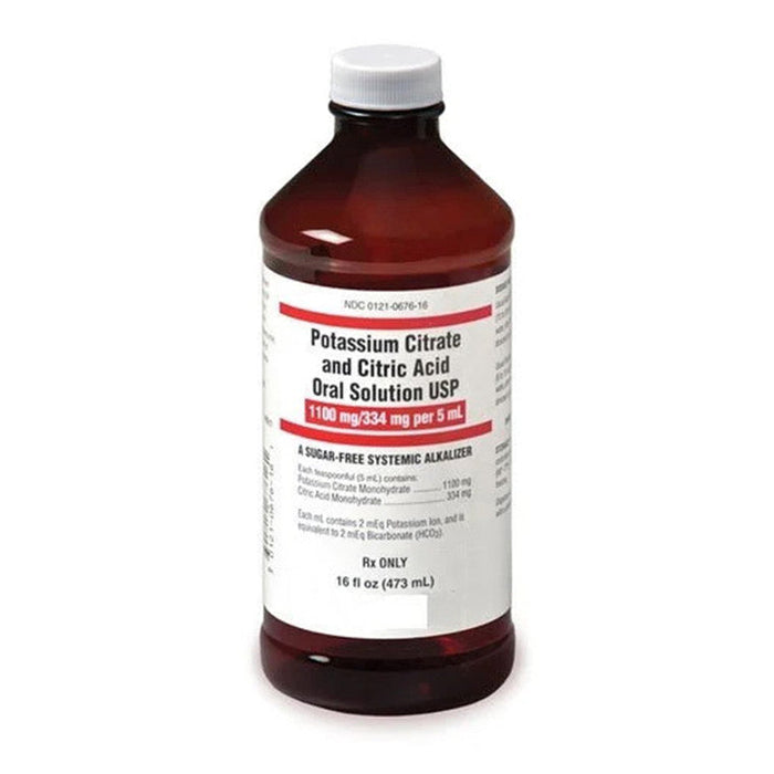 Method Pharmaceuticals Potassium Citrate And Citric Acid Oral Solution USP 1100/334 Mg, 16 Oz by Pasteur Pharmacy