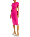 Fore Cutout T-Shirt Dress, Size Small by Vanessa Jane
