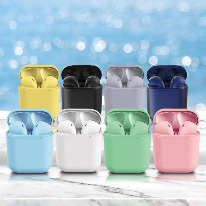Rubber Matte Wireless Earbuds and Charging Case by DailySale