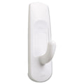 Command General Purpose Hooks, Medium, 3 lb Cap, White, 2 Hooks and 4 Strips/Pack