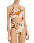 Andrea Iyamah Tiaca One Piece Swimsuit - Eucalyptus - Size Small by Vanessa Jane