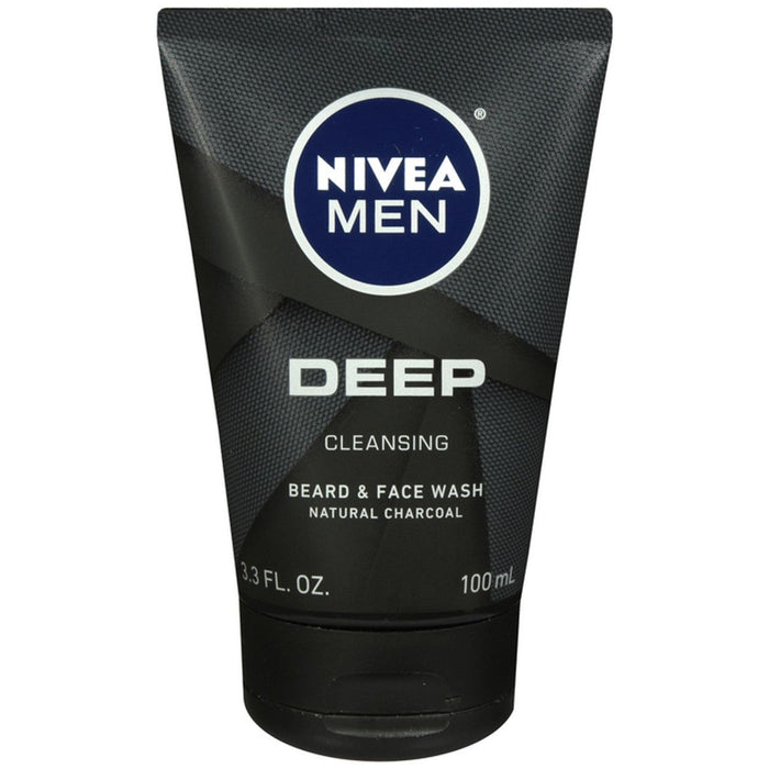Nivea Men Deep Cleansing Beard And Face Wash 3.3 Ounce by Pasteur Pharmacy