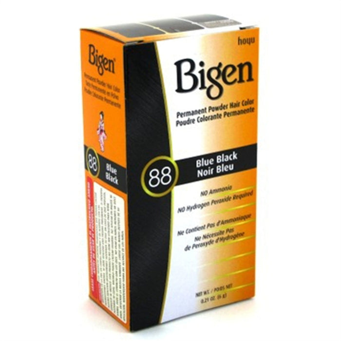 Bigen Permanent Powder Hair Color 88 Blue Black by Pasteur Pharmacy
