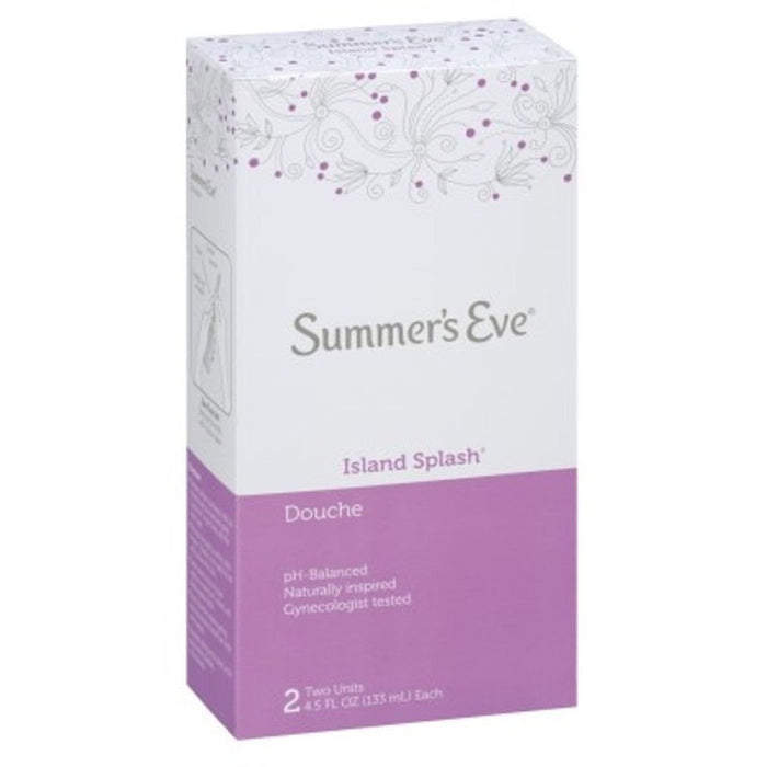 Summer's Eve Douche, Island Splash, 2 Units, 4.5 Oz Each by Pasteur Pharmacy
