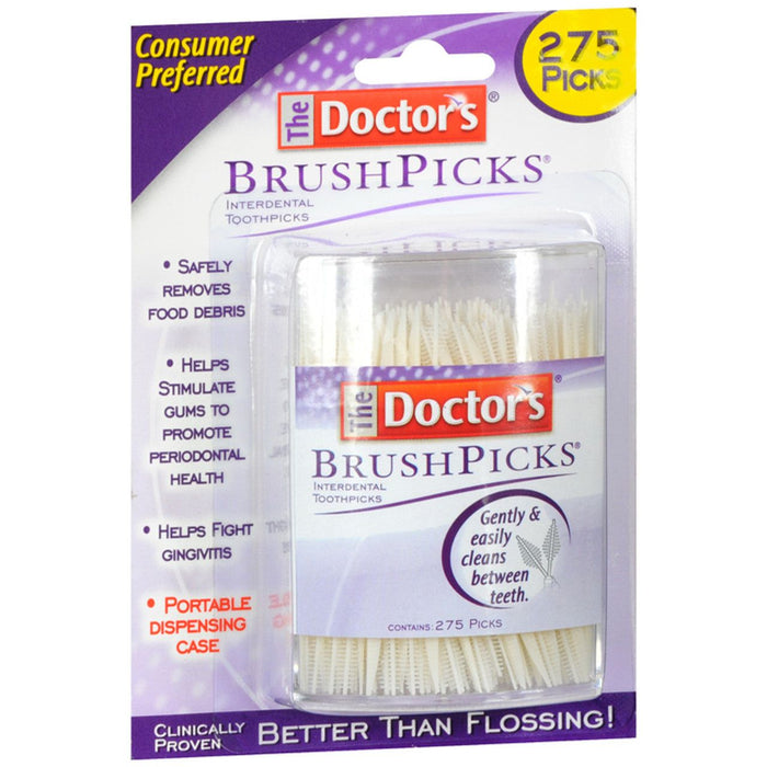 The Doctor's Brush Picks, Toothpicks, Interdental by Pasteur Pharmacy