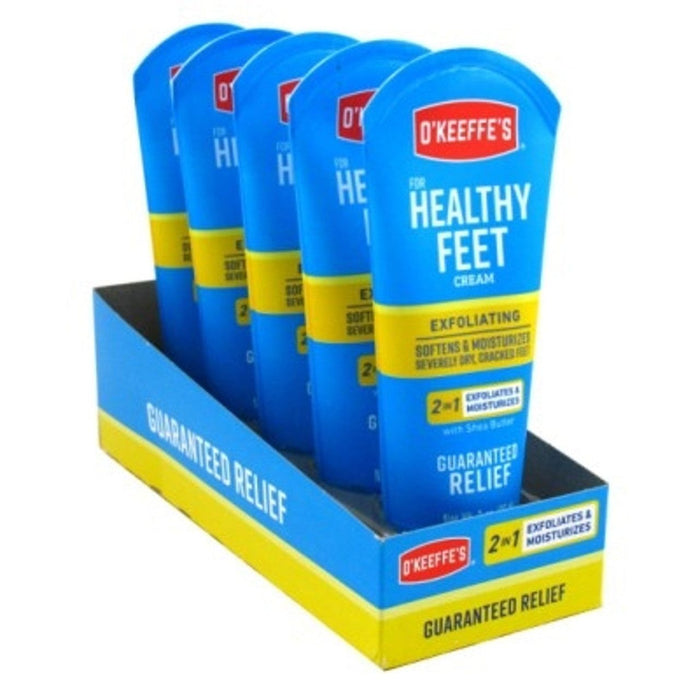 O'Keeffe's For Healthy Feet Exfoliating Foot Cream, 3 Oz., Tube by Pasteur Pharmacy