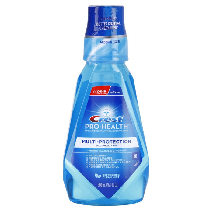 Crest Pro Health Multi Protection Clean Mint Oral Rinse by Pasteur Pharmacy