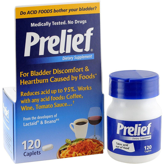 Prelief Calcium Glycerophosphate 120 Caplets by Pasteur Pharmacy